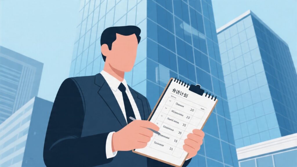 如何制定客户拜访计划怎么安排更合理的步骤与时间表