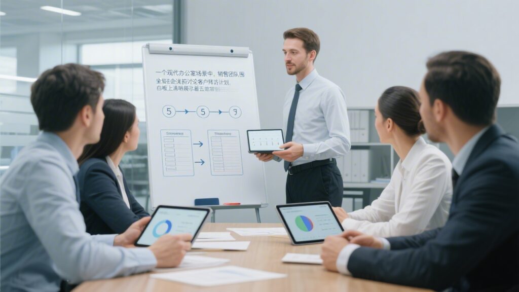 销售团队如何确保拜访动作是否可检查？五步落地方法详解