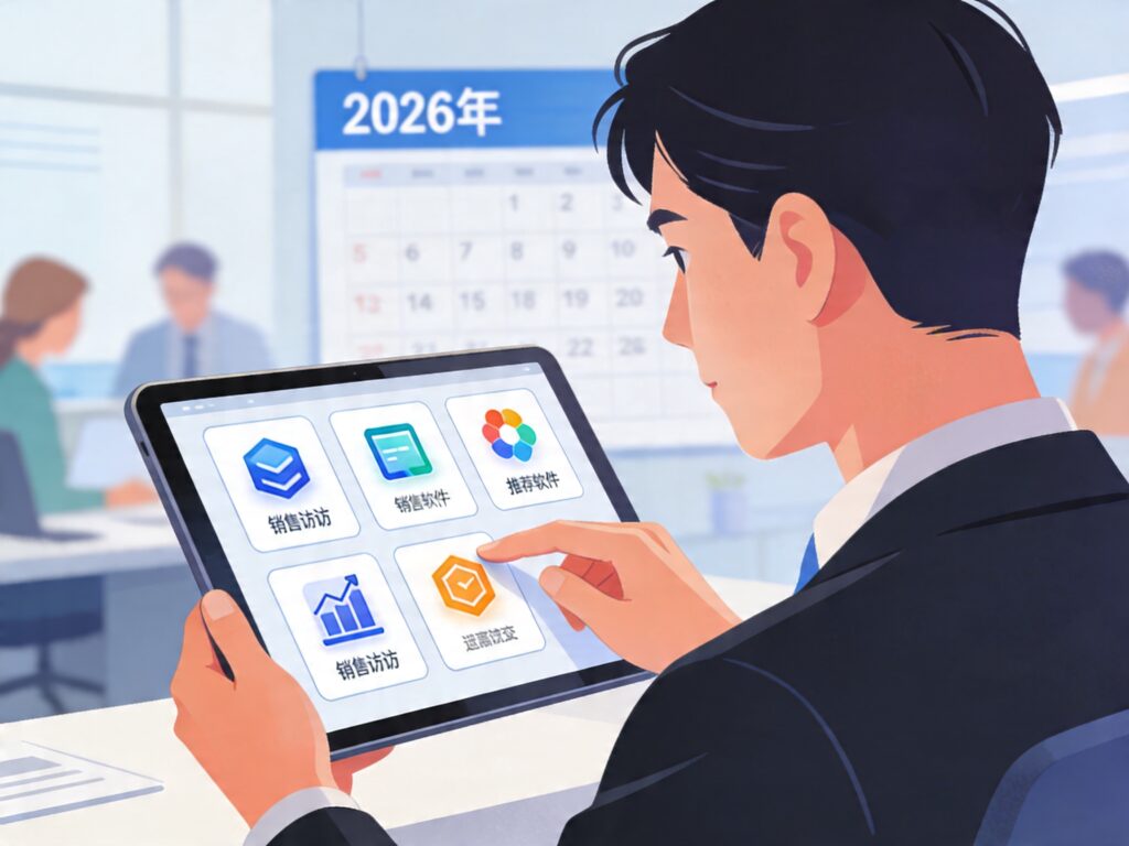 2026年销售拜访软件推荐清单：高效客户拜访必备的5款工具