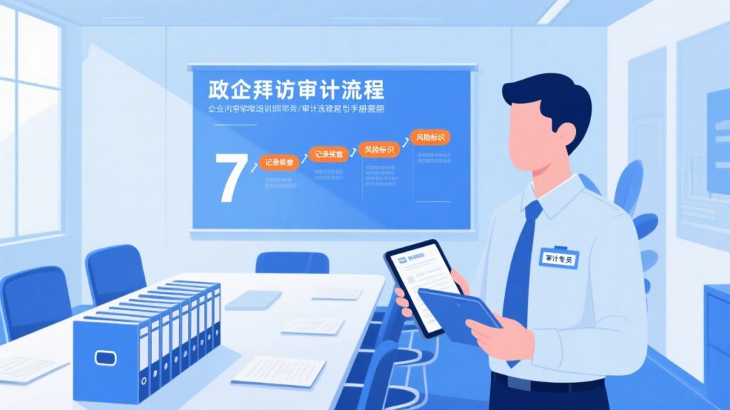 政企拜访记录如何审计：7个关键步骤与落地实操指南