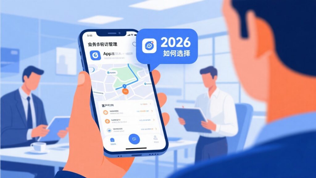 业务拜访管理app怎么选2026