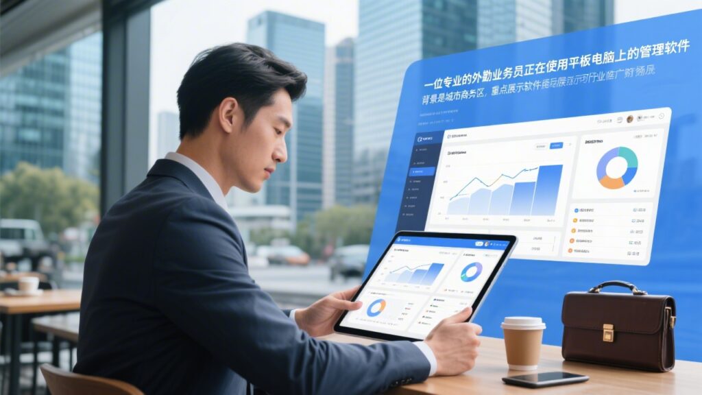 外勤业务员管理软件：提升业务团队执行力