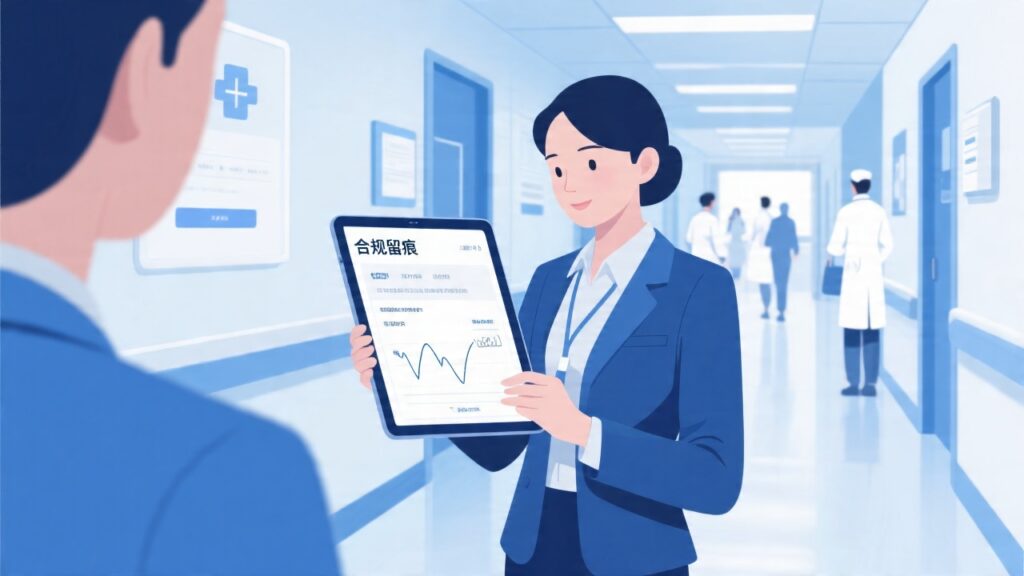 医疗行业外勤拜访怎么留痕：2026年合规拜访的5个关键操作步骤