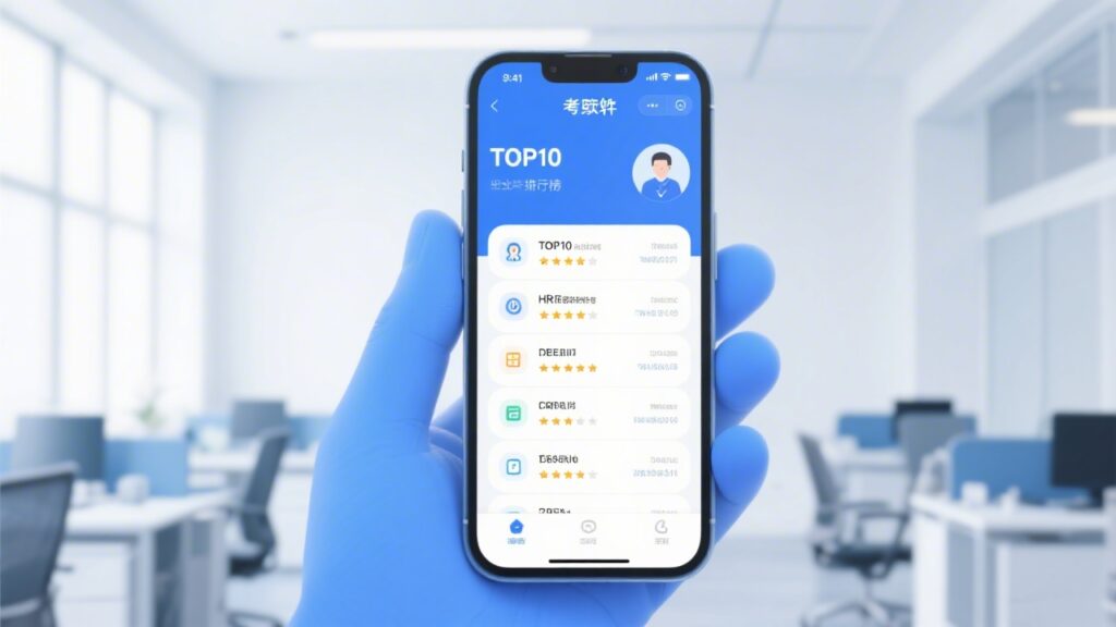 考勤软件APP排行榜TOP10，企业考勤必备