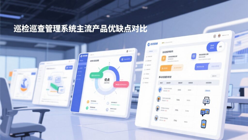 巡检巡查管理系统主流产品优缺点对比