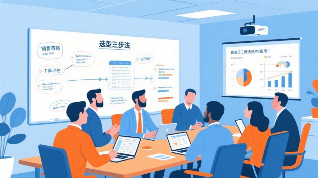 判断拜访工具是否适合团队：2026年销售团队选型落地三步法