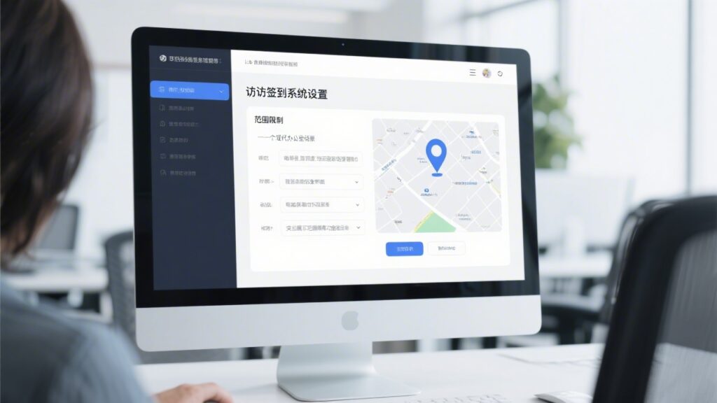 拜访签到是否支持范围限制的详细设置操作指南