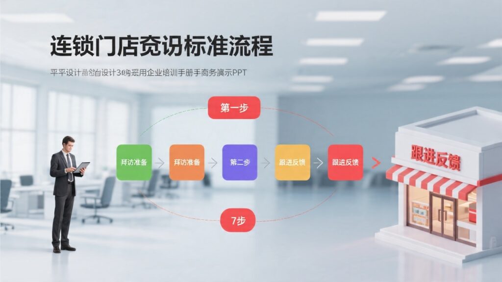连锁门店拜访的标准化流程与七个关键执行步骤