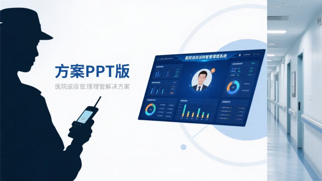 医院巡逻巡检管理系统方案ppt版负责人必看