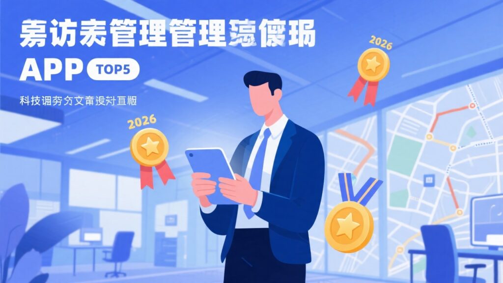 业务员拜访管理app评测 2026年TOP5