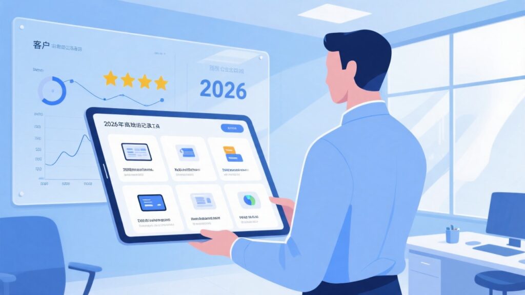 拜访客户记录怎么选 2026高效工具对比