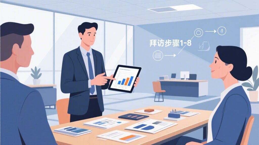 业务员终端拜访八步骤，让成交率翻倍！
