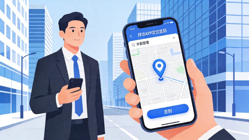 拜访app能不能定位签到：实现外勤精准管理的完整步骤指南
