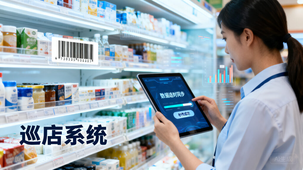 告别晚上补报表：业务员巡店记录软件实现现场数据秒传