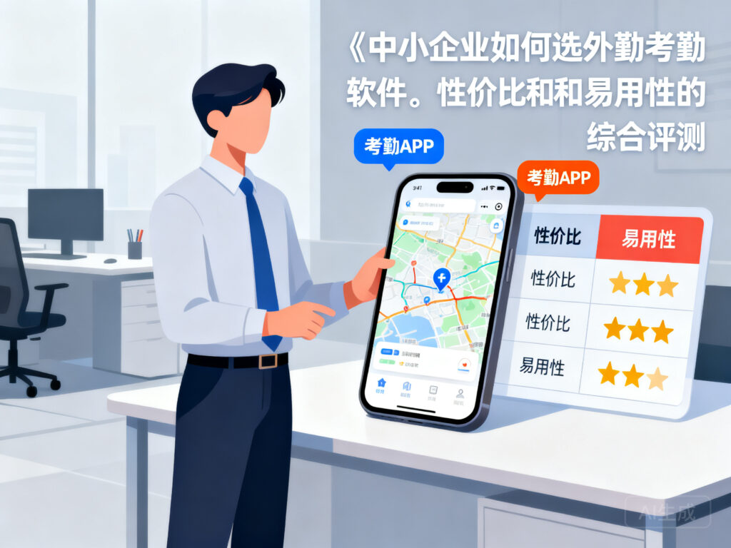 中小企业如何选外勤考勤软件？性价比与易用性的综合测评