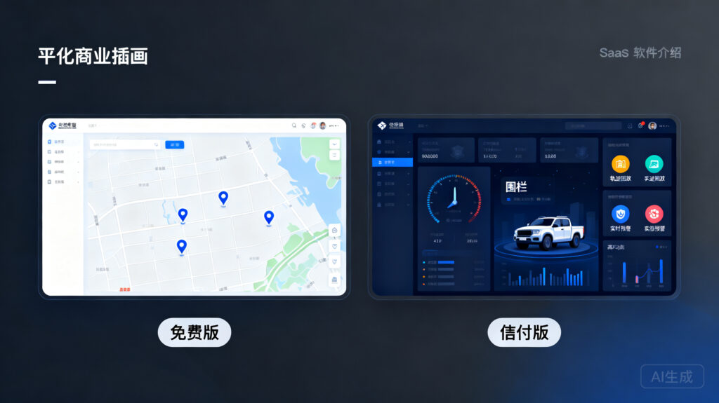 免费GPS定位管理软件够用吗？付费版多了哪些功能？