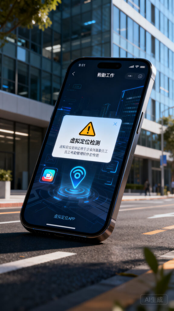 外勤考勤防作弊软件如何反制虚拟定位APP？
