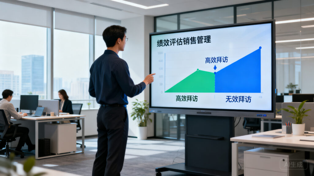 停留时长用于绩效评估：识别无效拜访与高效拜访