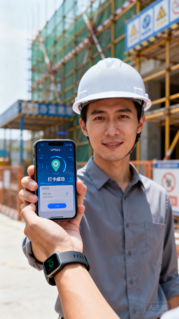 外勤人员考勤方案：解决工地、巡店、外派场景下的打卡难题