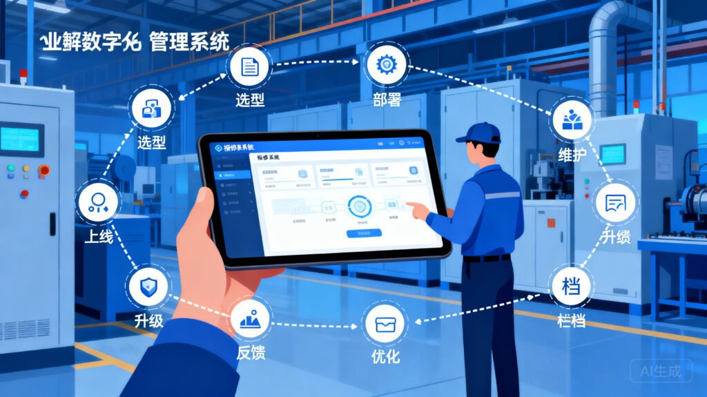 报修巡检管理系统怎么落地？从选型到上线的8个关键步骤