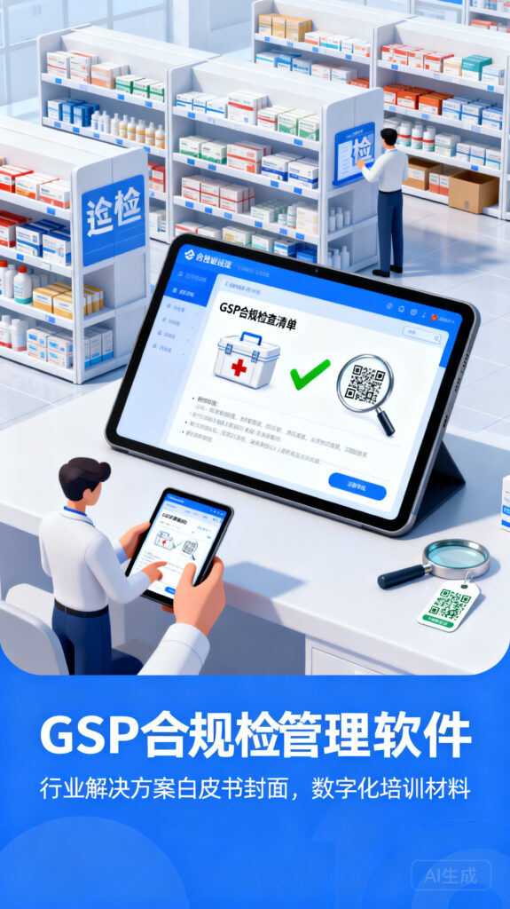药企GSP合规利器：医药行业巡店软件选型