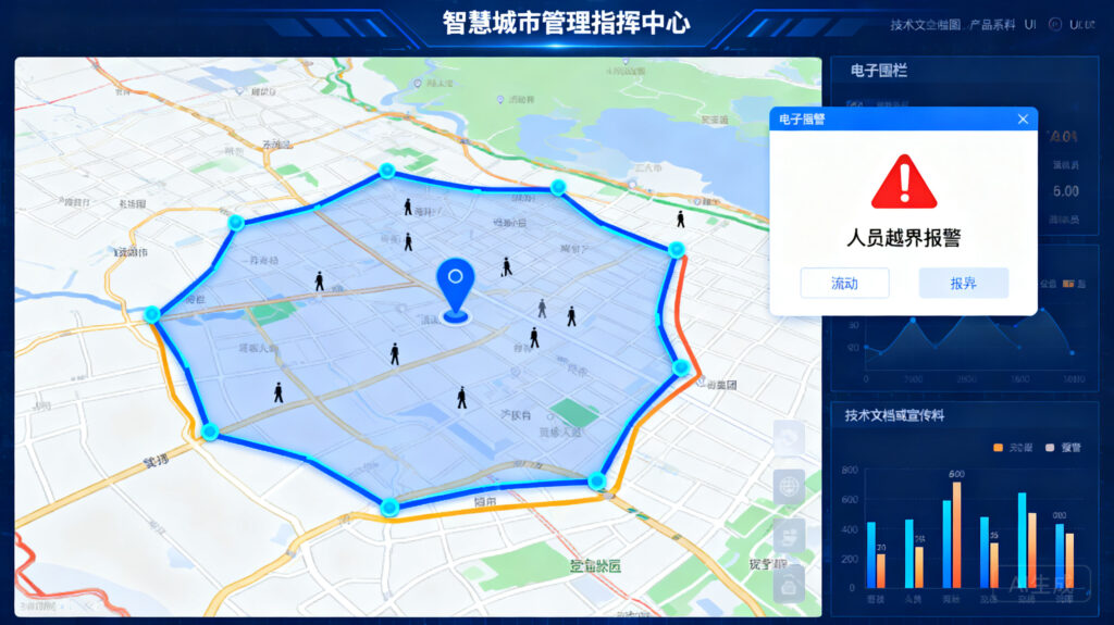 流动人员管理系统的电子围栏与报警机制设计
