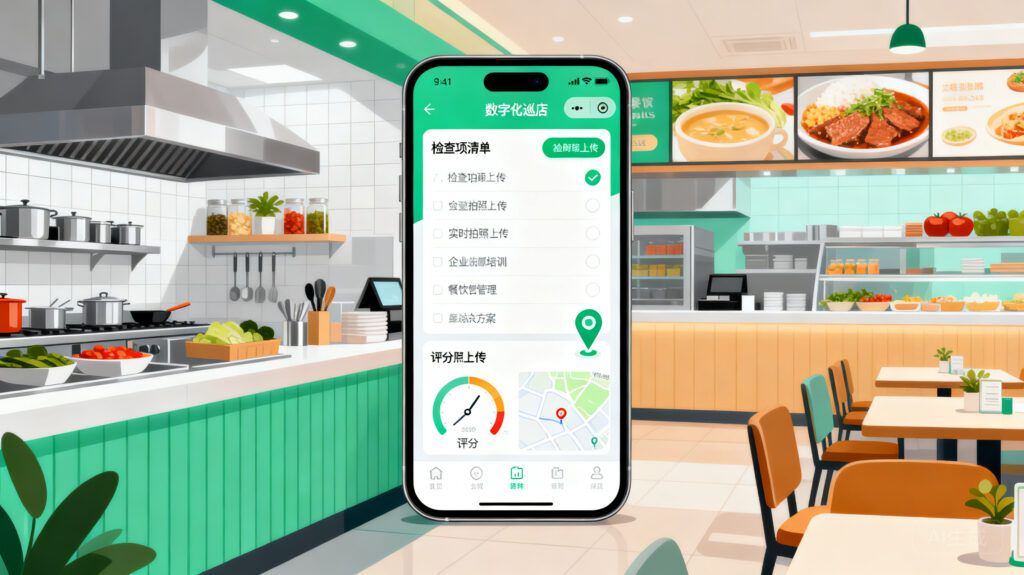一套完整的餐饮巡店系统包括什么？