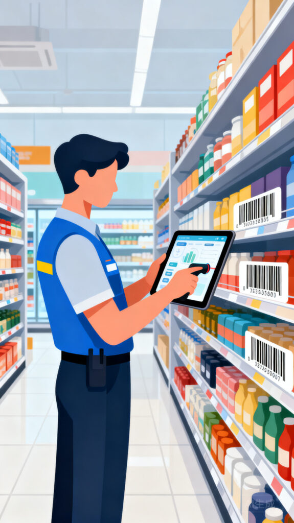 品牌方巡超必看：商超巡店软件哪个好用点？重在条码及陈列