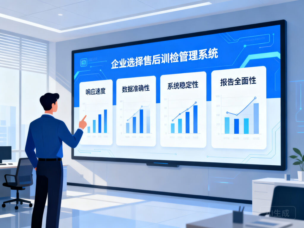 售后巡检管理系统怎么选？对比这4个关键指标再决定