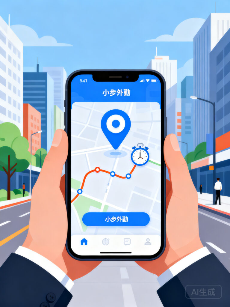 小步外勤：专为业务代表打造的外勤管理工具