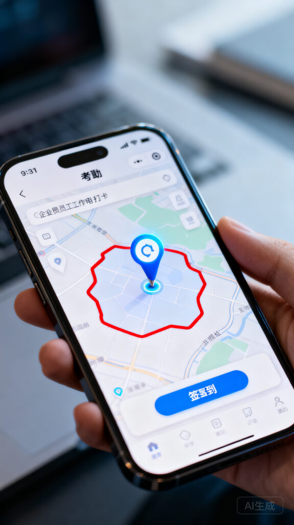 手机定位考勤系统怎么设？电子围栏+定点签到