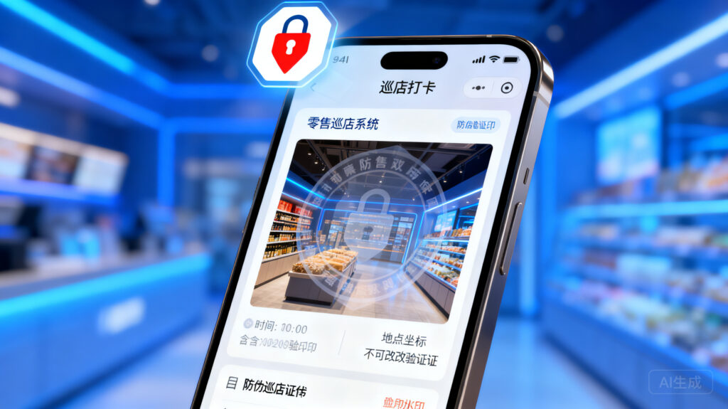 虚假定位怎么拦？水印怎么防篡改？巡店系统防造假技术