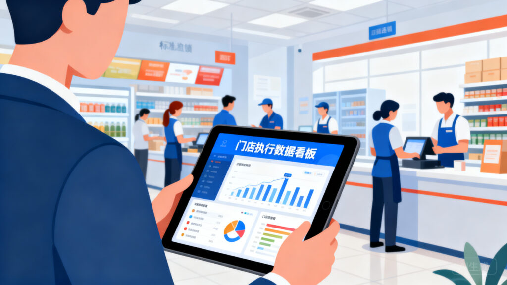 通俗点说，巡店管理系统就是帮你管住门店执行情况的工具