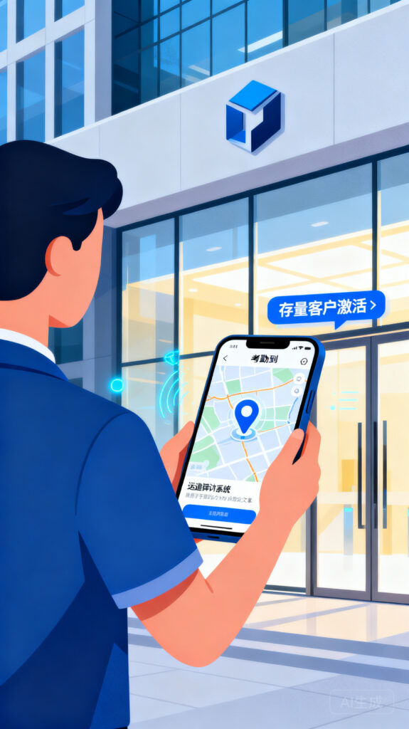 提升拜访达成率：外勤拜访考勤系统如何辅助销售实现存量客户激活