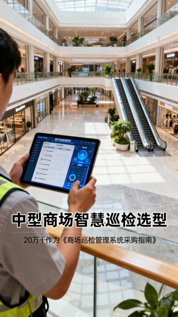 商场巡检管理系统采购指南：20万平以下项目该关注哪些功能？