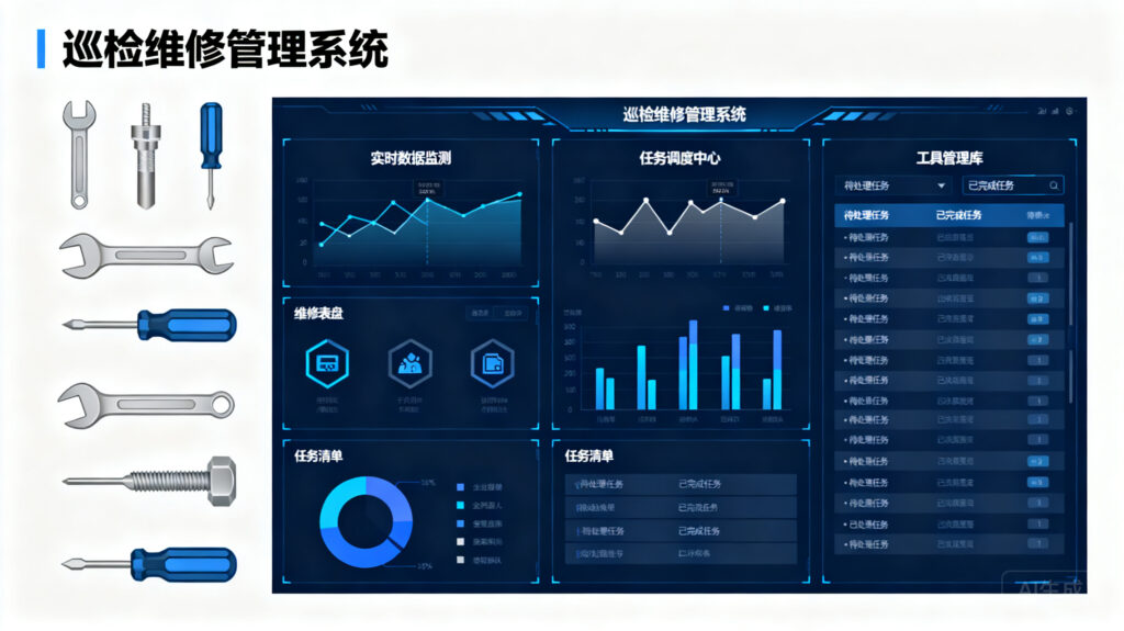 巡检维修管理系统有哪些核心模块？企业选型必备清单