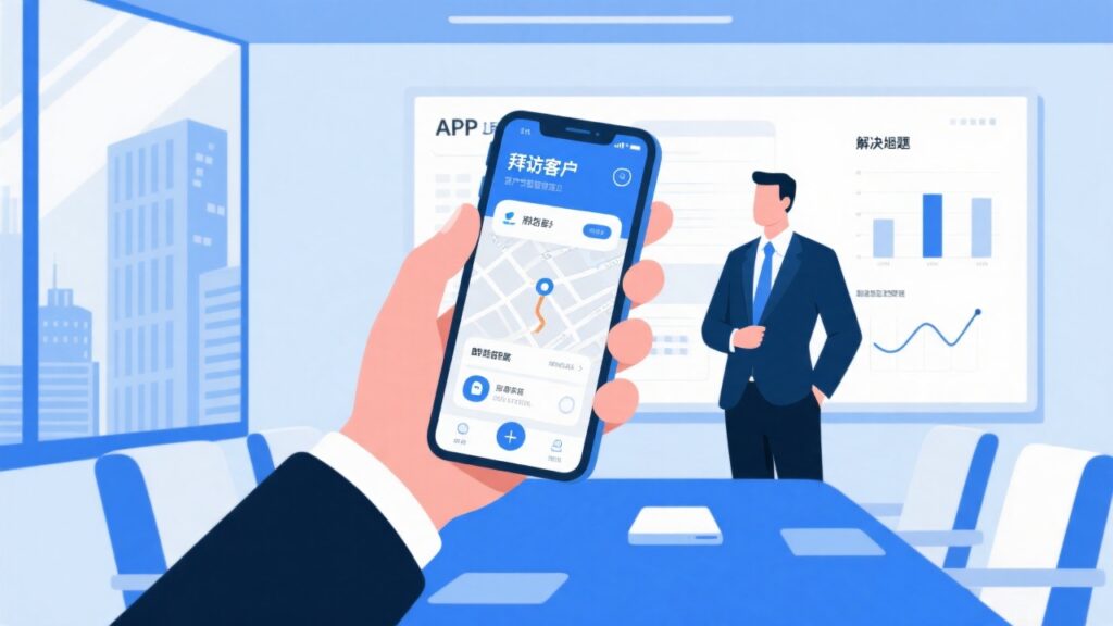 拜访客户专用app解决5大管理难题