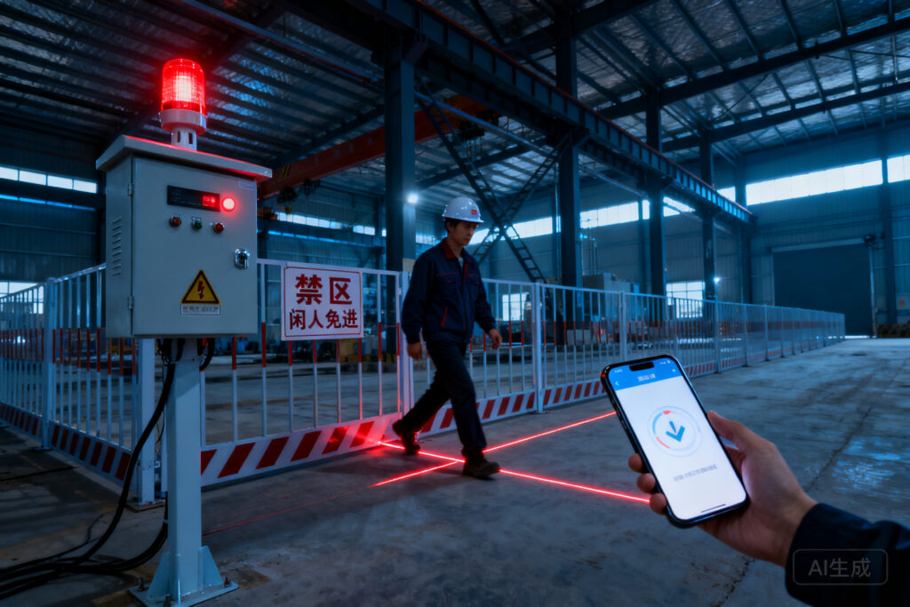 区域闯入报警：未经授权进入禁区自动通知管理者