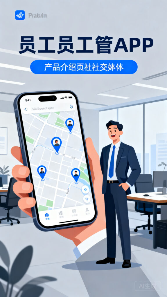 员工实时定位管理APP：老板手机端随时查看员工位置