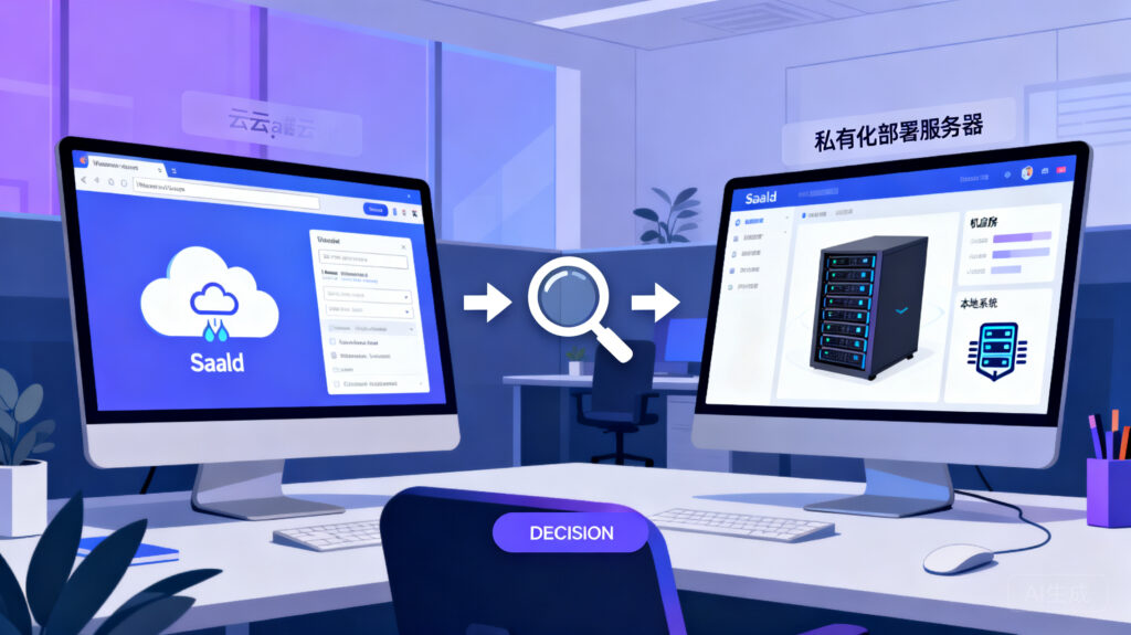 外勤管理平台怎么选？SaaS vs 私有化部署对比