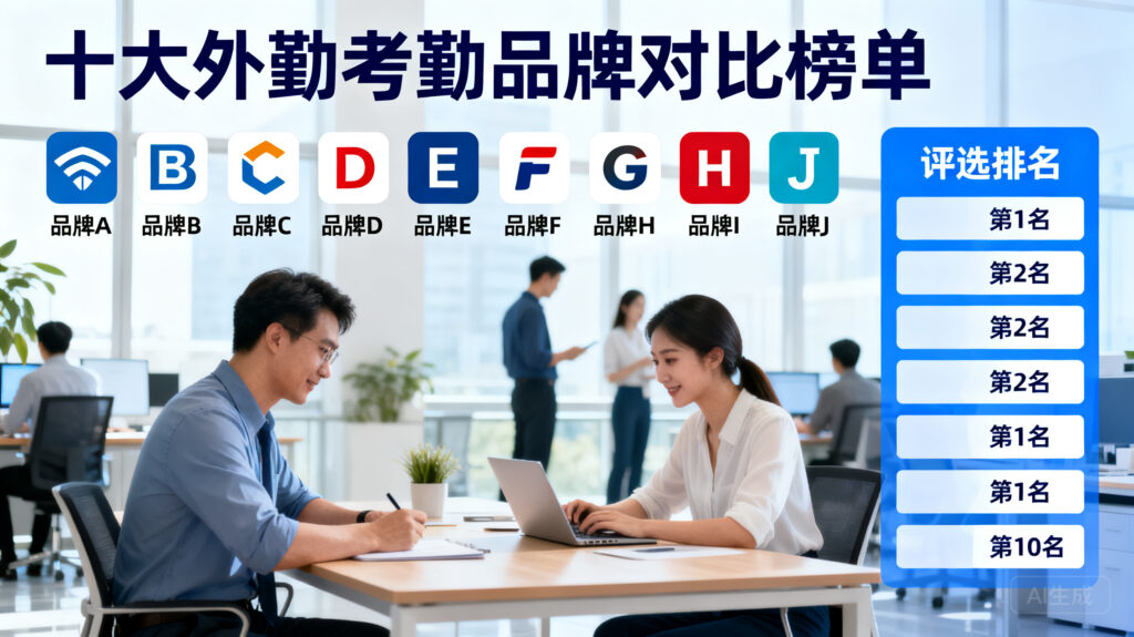 权威发布：外勤考勤十大品牌对比图，助你快速圈定选型范围