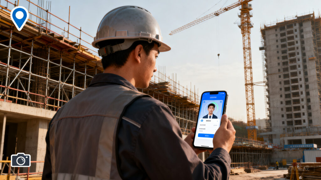 工地外勤考勤方案：结合GPS与现场拍照，实现精准的考勤实名制