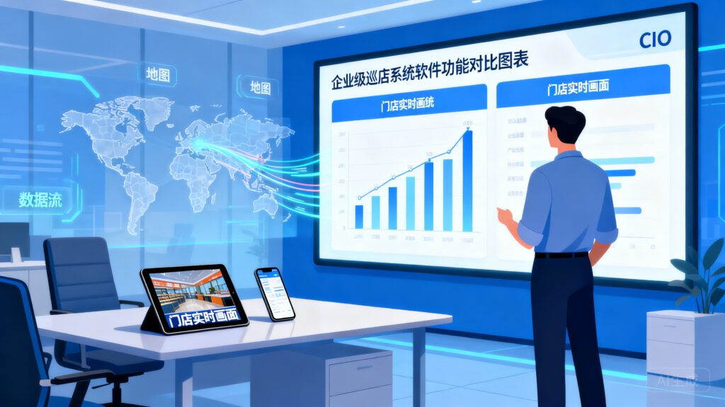 CIO选型必看：企业级巡店系统软件哪个好？