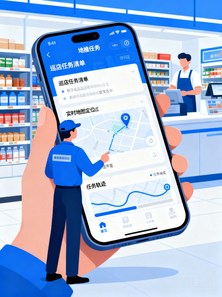 地推人员巡店怎么管？推荐一套系统让效率翻倍