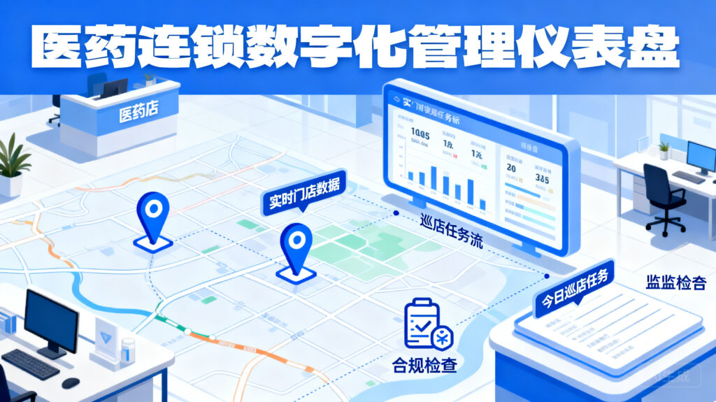 药店巡店管理系统是什么？医药连锁数字化合规督导的全景解析
