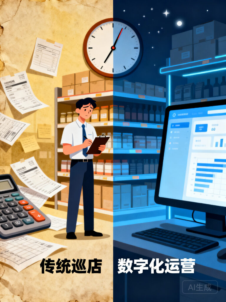 耗时费力的巡店管理有效吗？算一笔隐性损耗与精细化运营的账