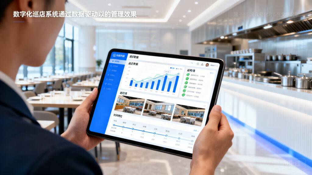 餐饮巡店系统用了有效果吗？数据说话