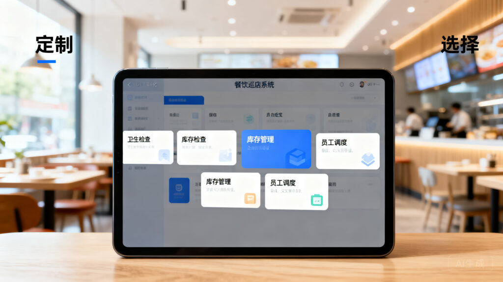 餐饮巡店系统能不能按需定制？有哪些选择？