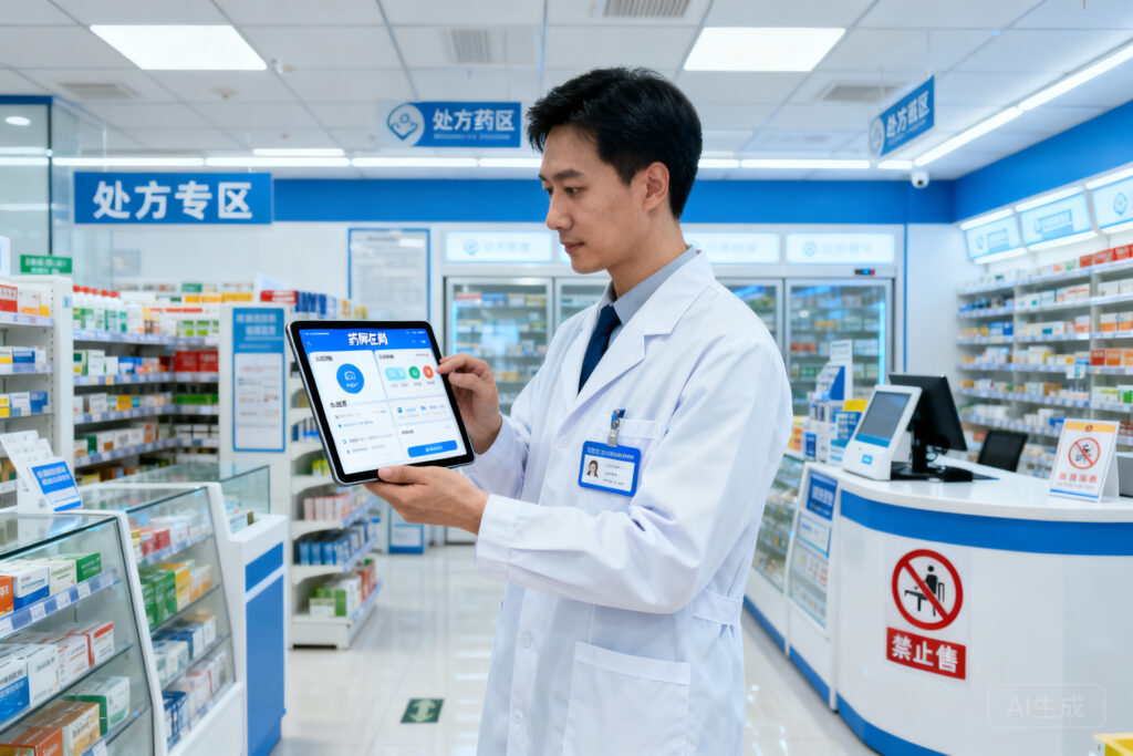 处方药合规与执业药师在岗：连锁药店巡店软件专属解决方案