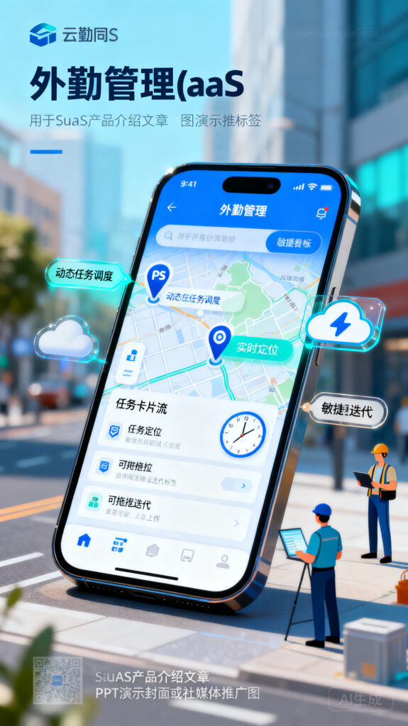 支持敏捷迭代的SaaS：加强外勤人员管理必备的系统选型